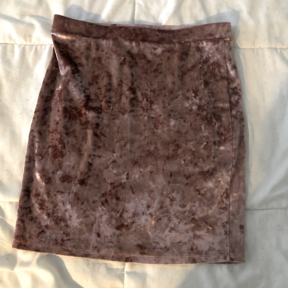 Soft Pink Velvet Small skirt